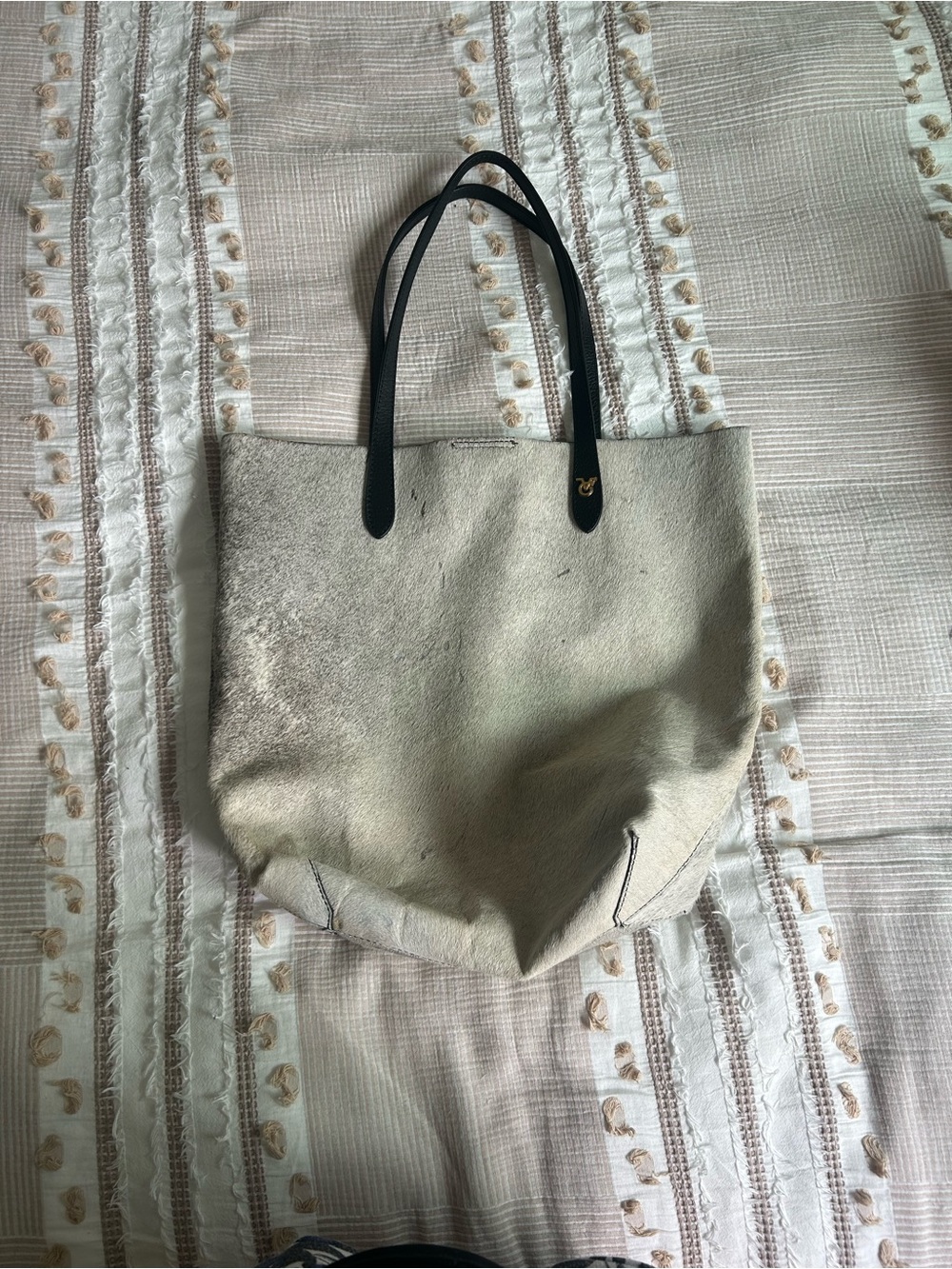 Genuine Cowhide Tote Bag